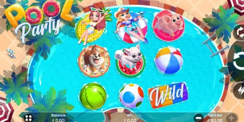 Mẹo chơi slot game Pool Party 8xbet